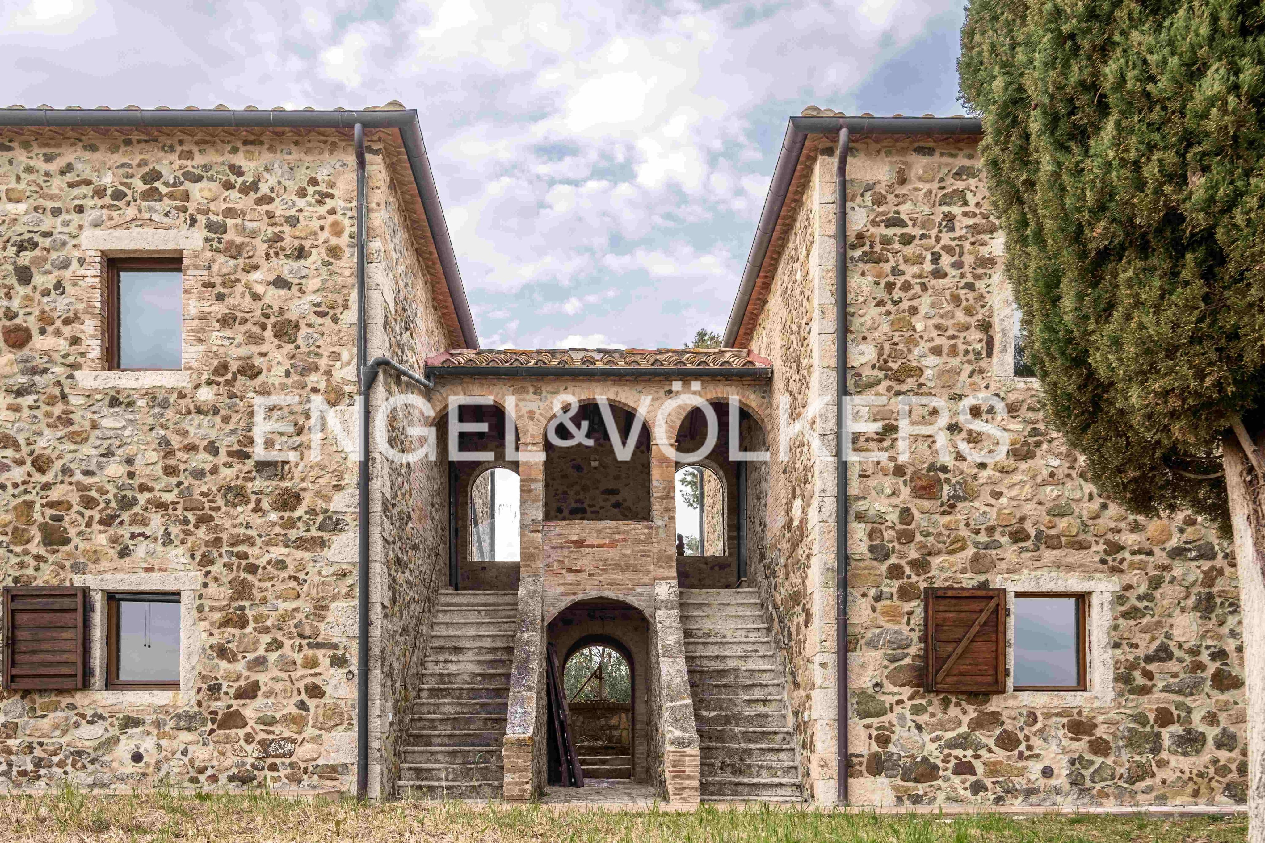 Zauberhaftes Panoramahaus eingebettet in die maremmanische Landschaft