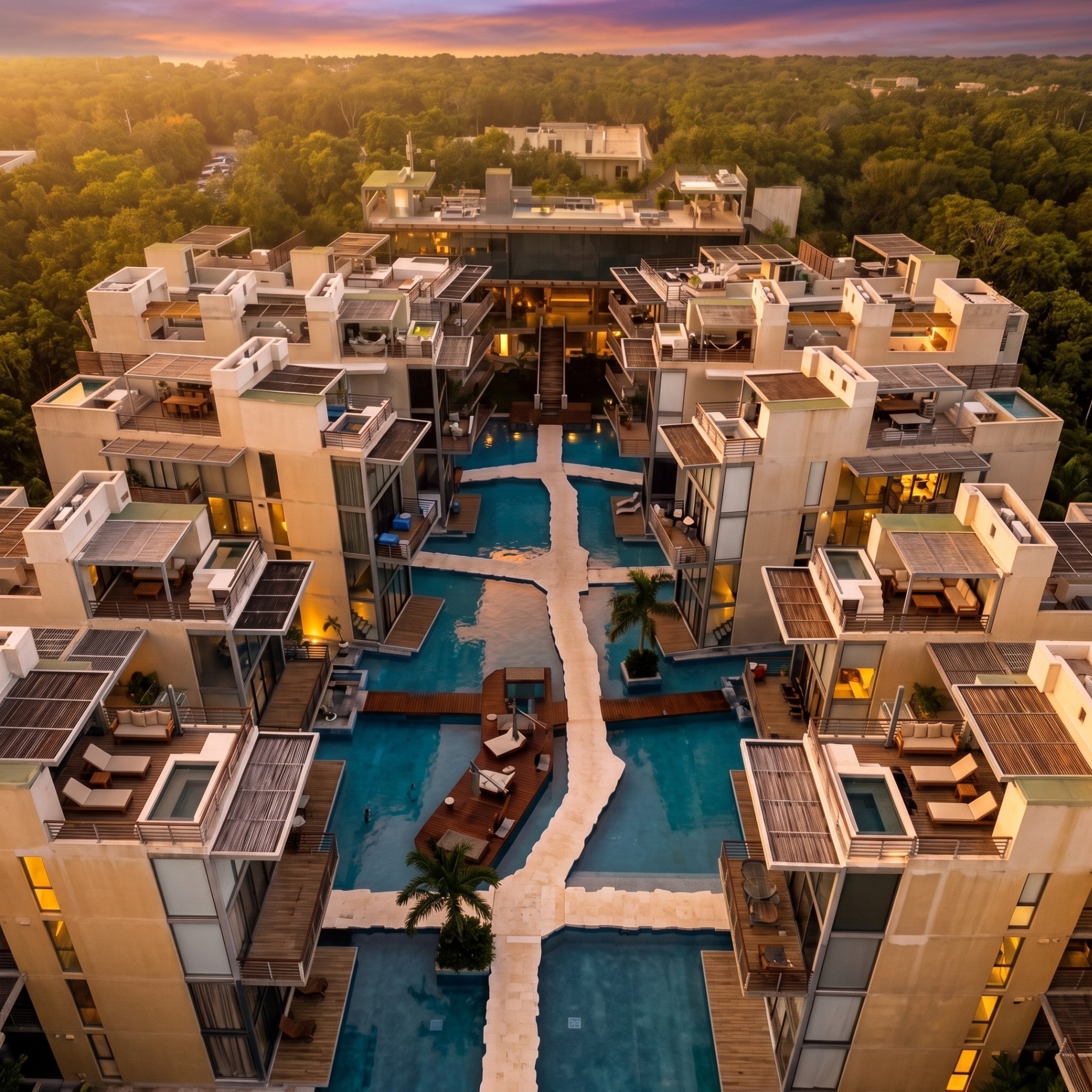 Ground-Floor 2BR Lock-Off Condo for Sale in Xalet  | Tulum