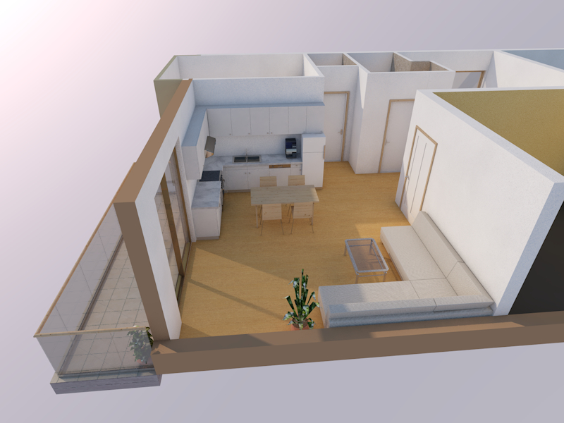 Newly built apartment of 78 sq.m. in Pallini