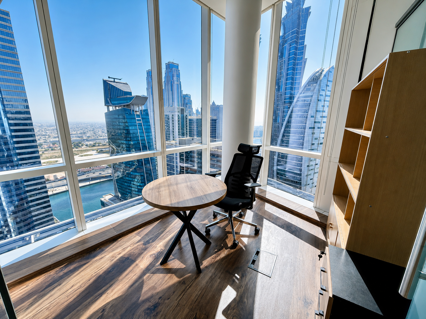 Metro Access| Furnished | Canal View | High Floor