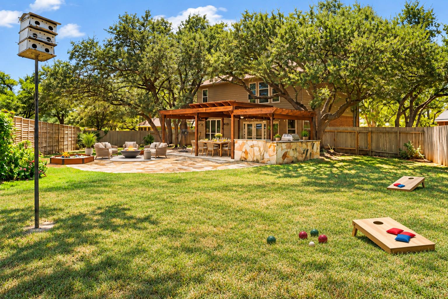 Updated Cedar Park Home with Stunning Outdoor Living