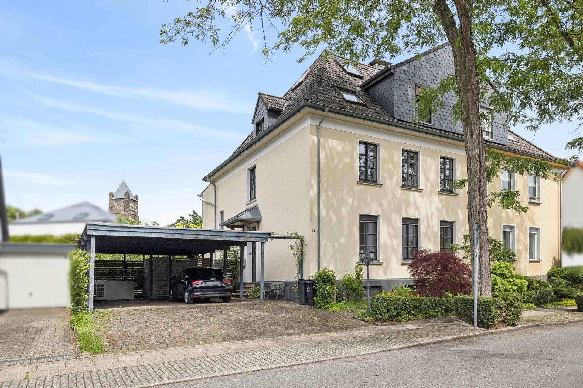 Old-building charm and garden idyll meet modern family life