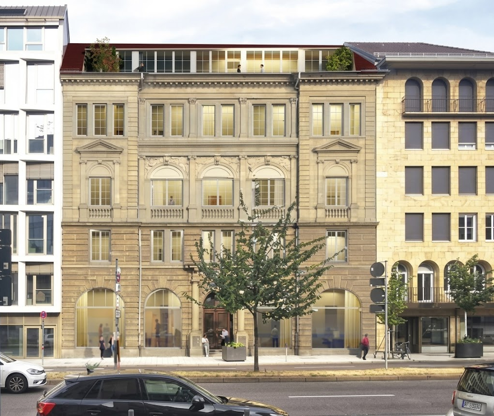 Denkmalgeschütztes Bürojuwel im Herzen Stuttgarts