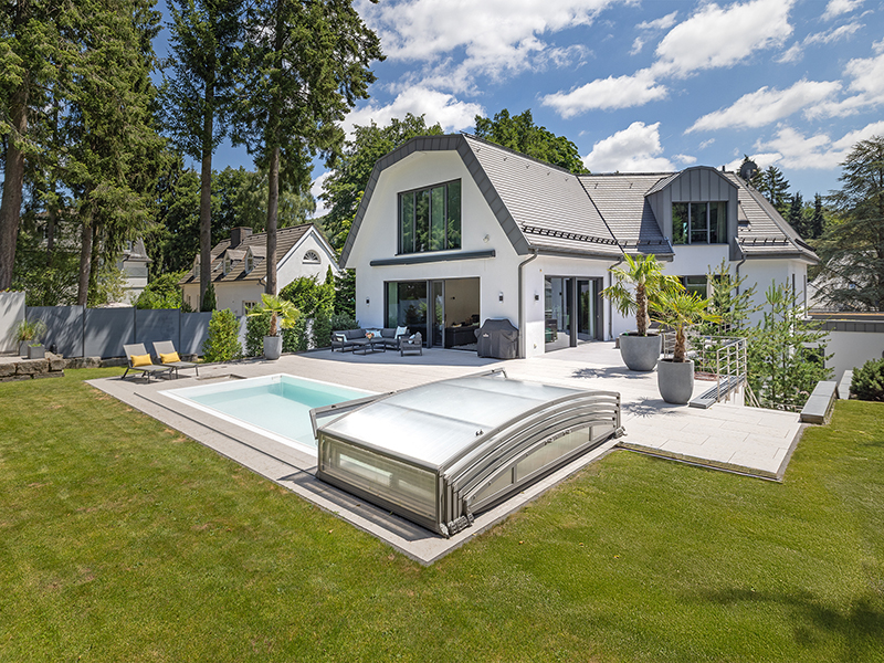 Modern family villa with pool and dream garden. Your prestigious home in Königstein.