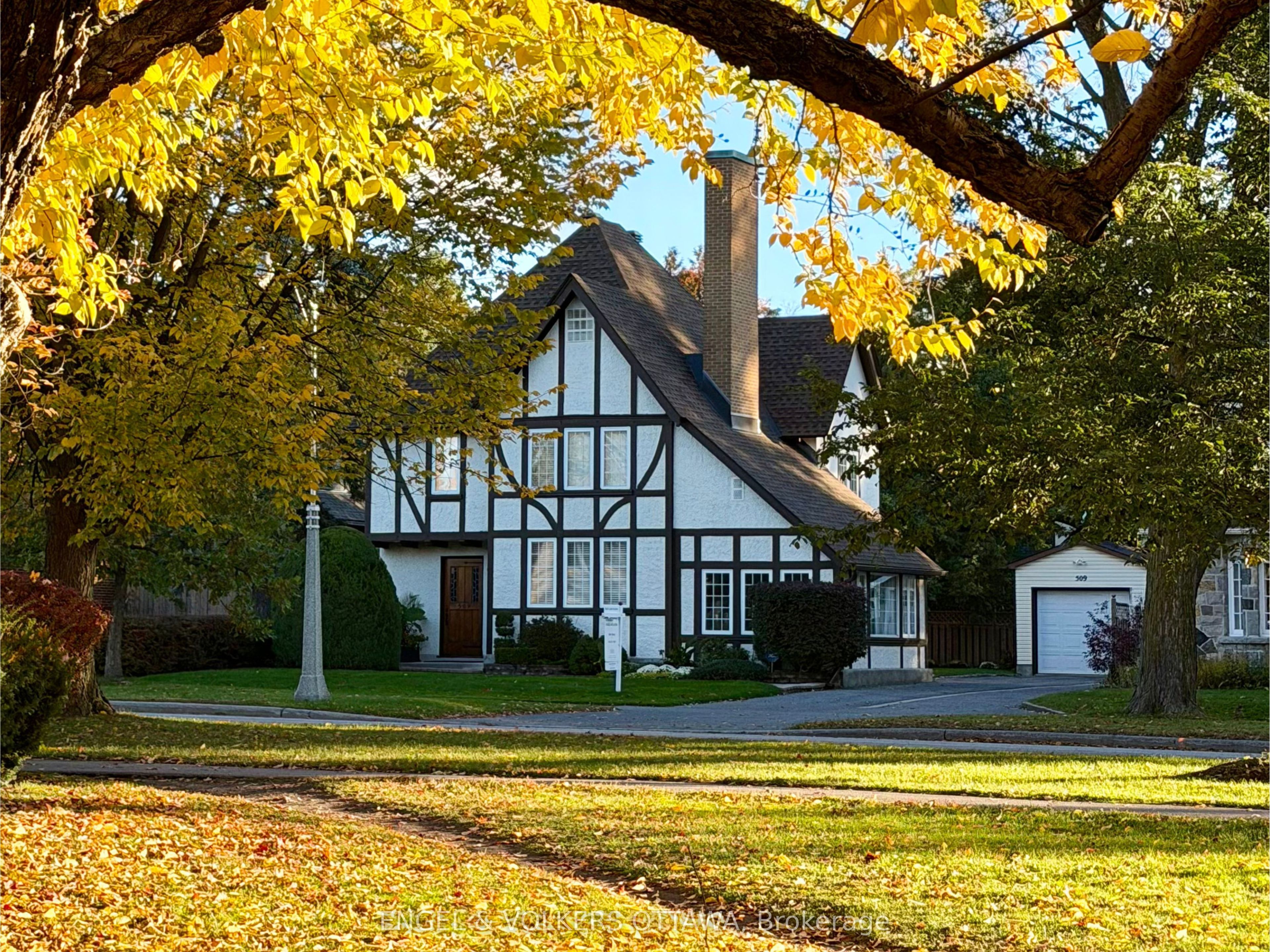 Iconic Tudor Residence Across from Hampton Park