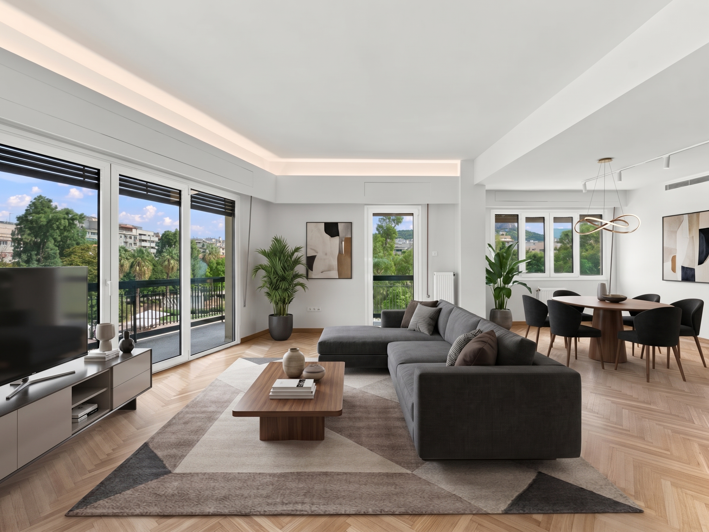 Unique renovated apartment [KI-modifiziert]
