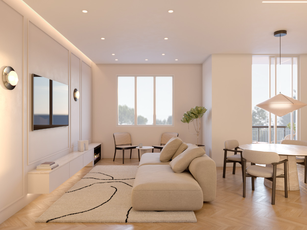 Design, light, and terrace in General Pardiñas-Lista.