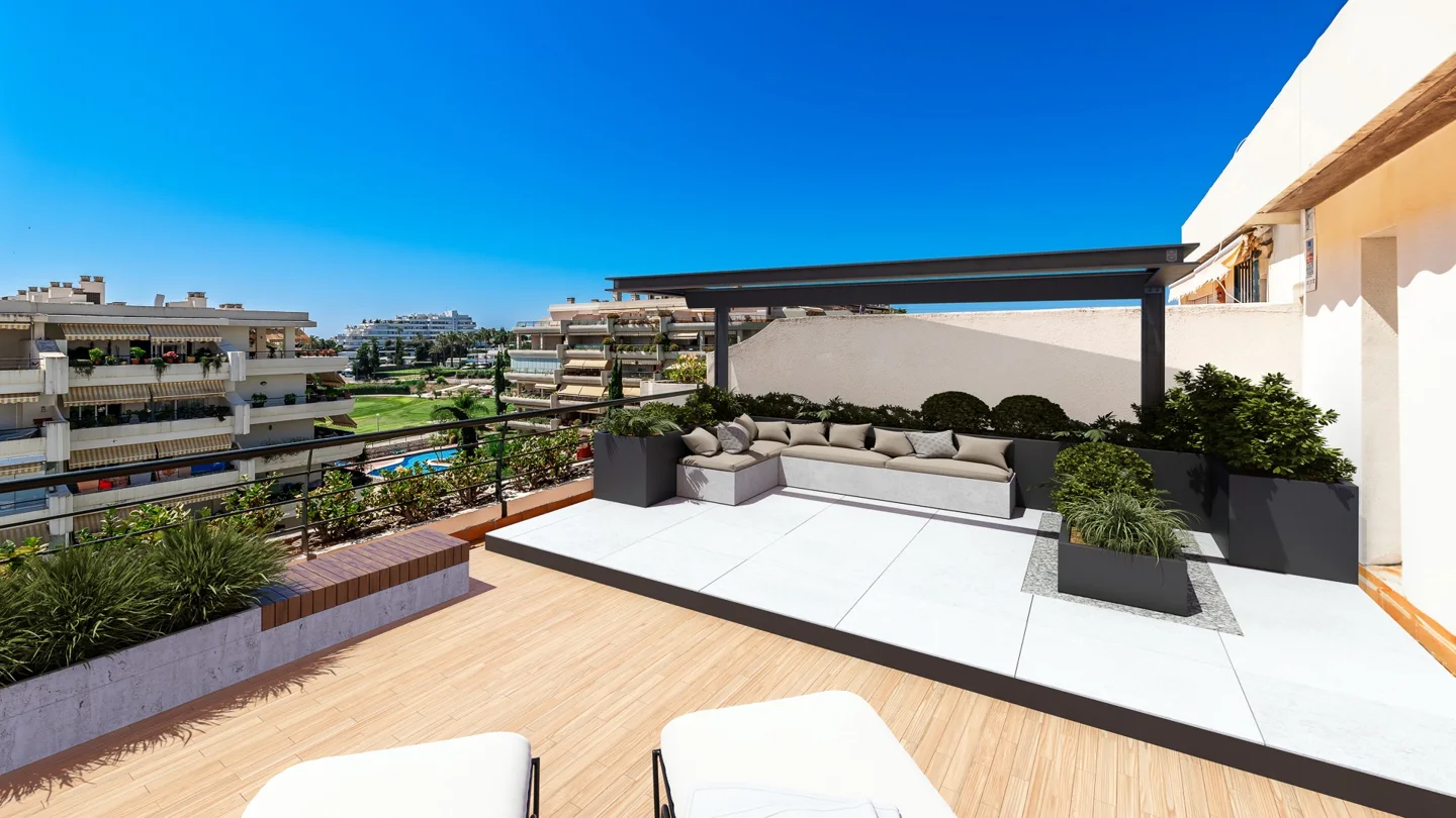 Guadalmina: Fantastisches Eck-Maisonette-Penthouse in einer renommierten Gegend von Marbella