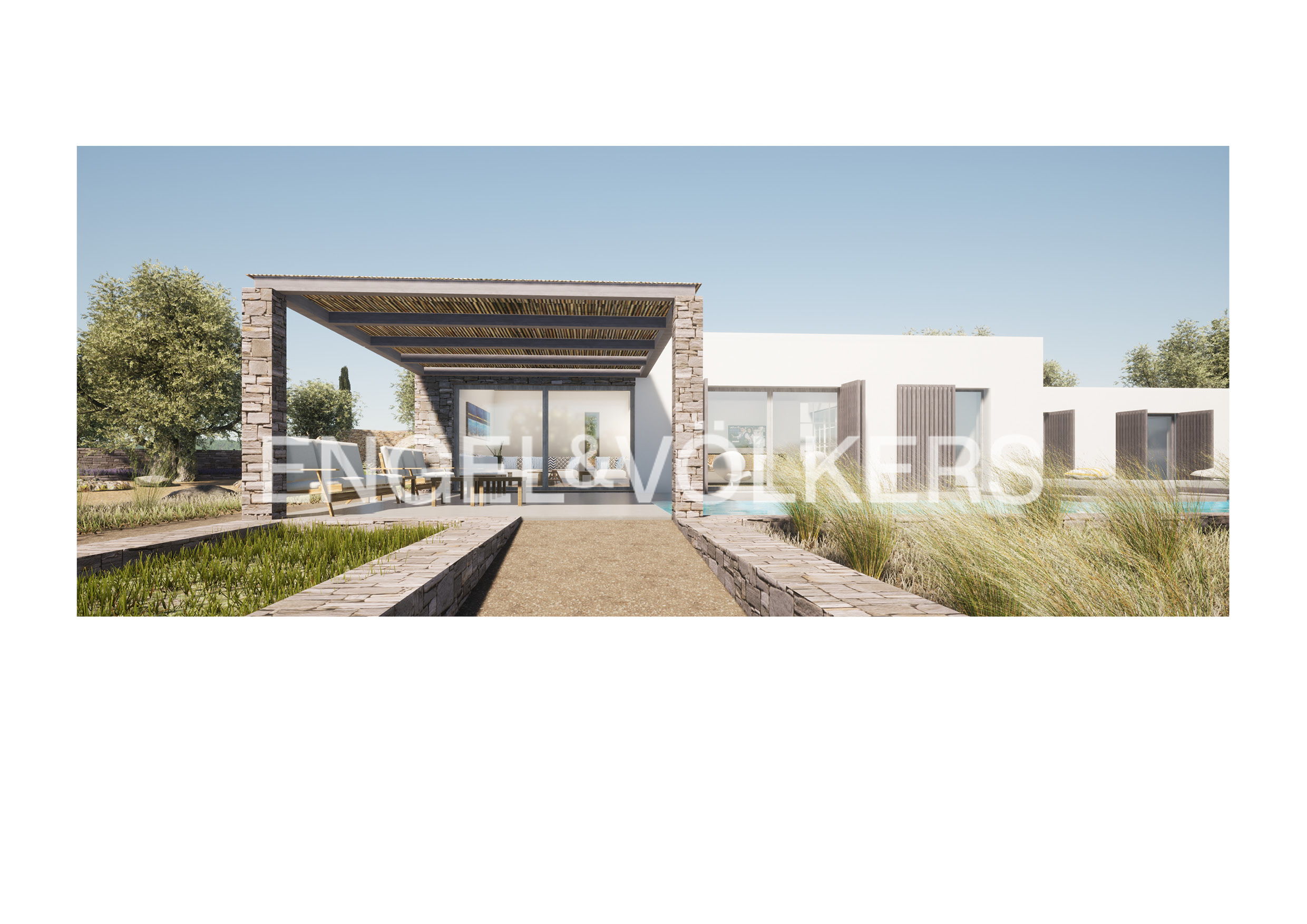 Newly Built Small Villa in Tsoukalia, Paros