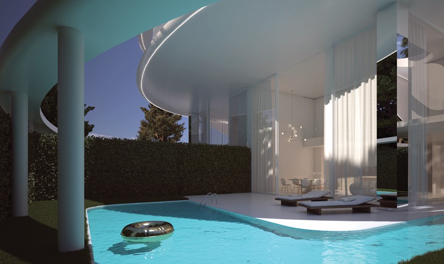 Stunning architectural penthouse in the heart of Glyfada with sea view