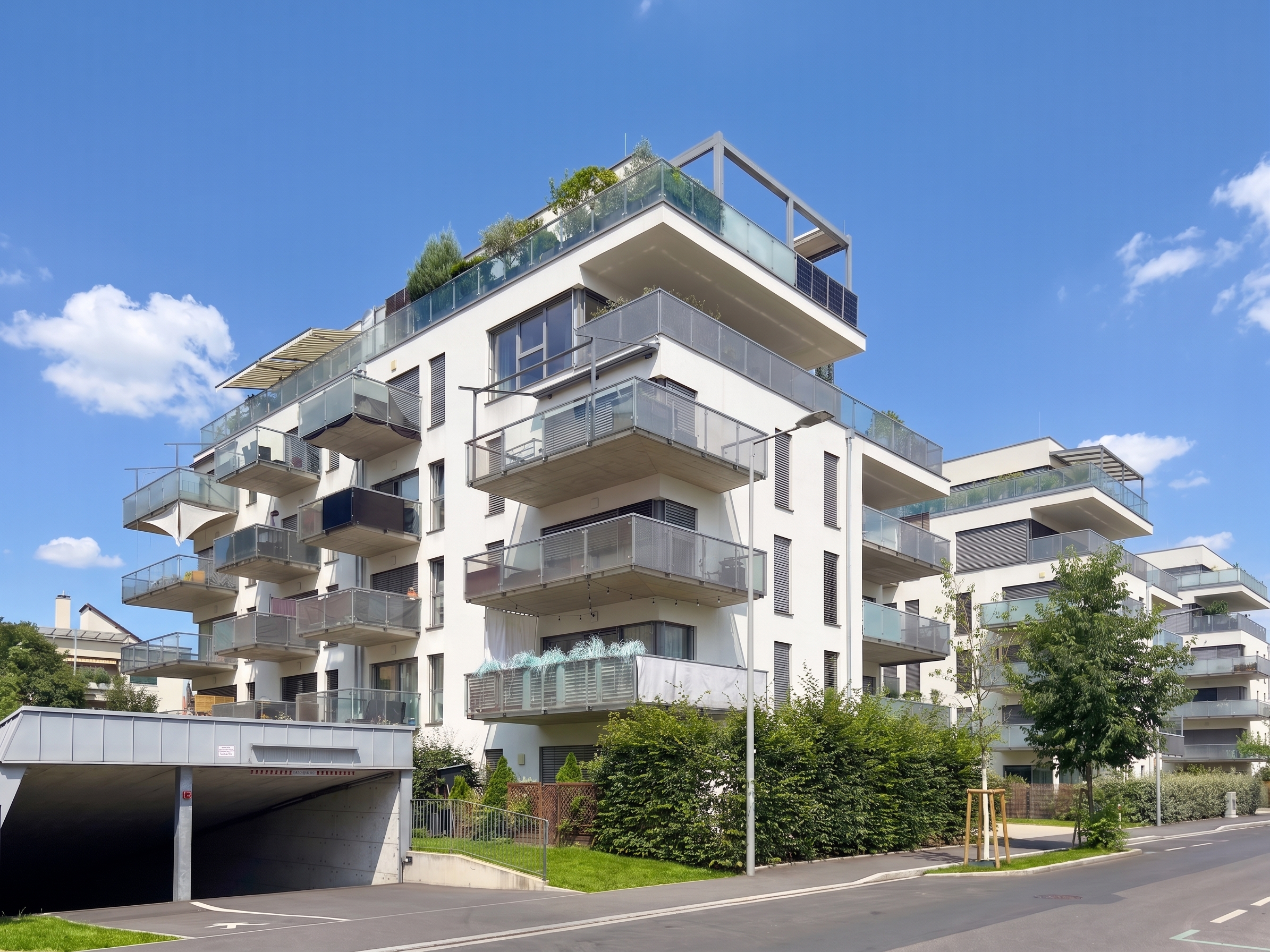 New-build apartment – 2 rooms, southwest-facing balcony, A+ energy class & optional underground parking space