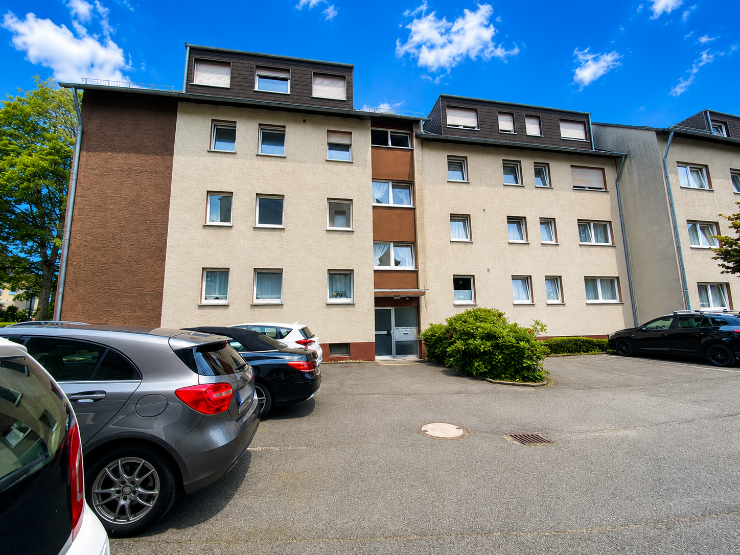 Stadtzentrale 3-Zimmer-Wohnung mit Balkon