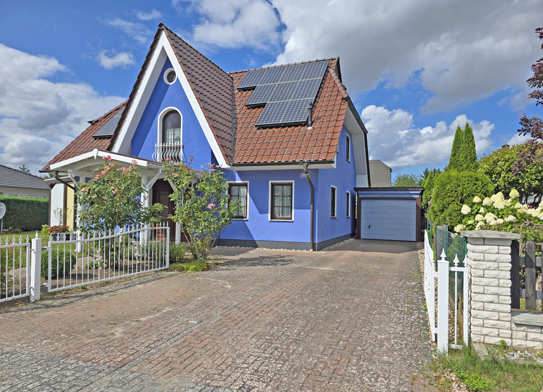 Gemütlichkeit & maritimes Flair: Einfamilienhaus im Friesenstil nahe dem Ziemitzer Yachthafen