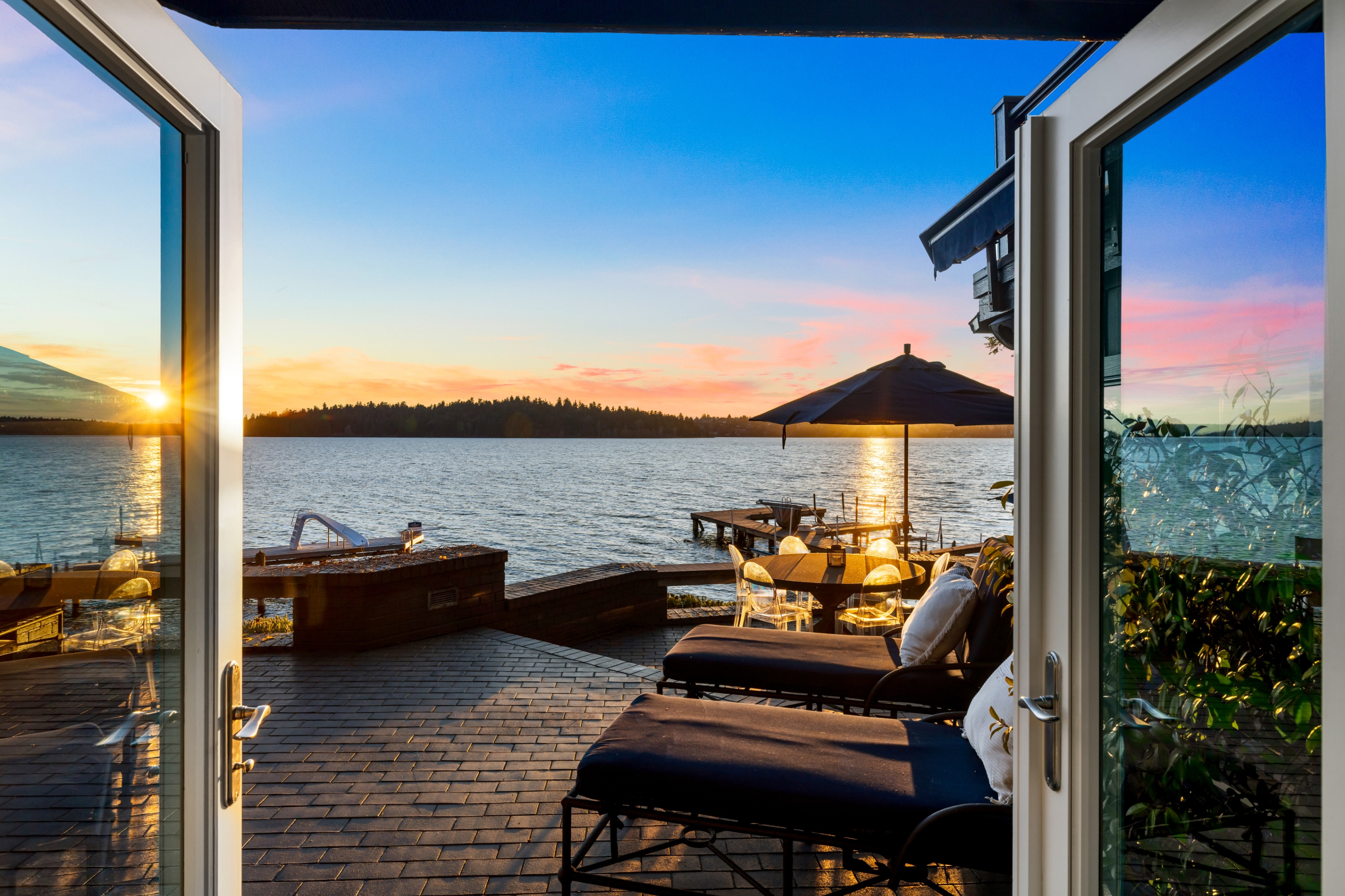 Waterfront Legacy Home with Lake Views & Entertaining Flow