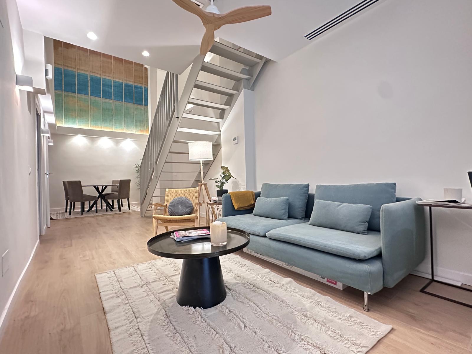 Renovated, brand-new duplex with contemporary design and abundant natural light
