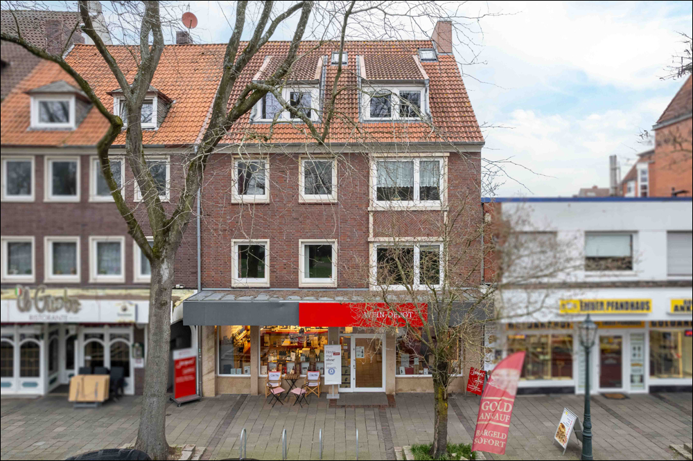 Zentral in Emden:
Gewerbe gesichert, Wohnen neu zu denken