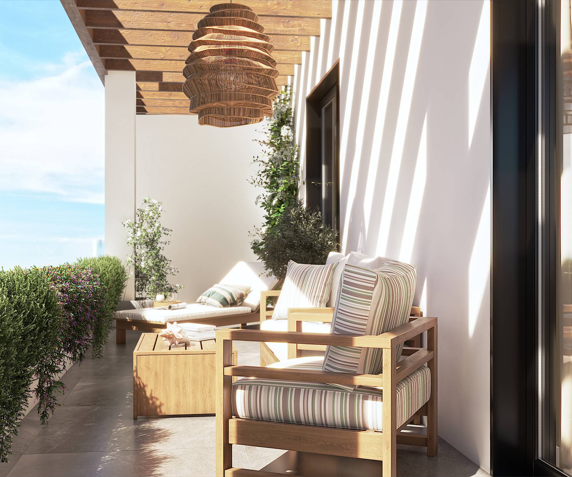 2 Bedroom High-End Apartment in Urban Area