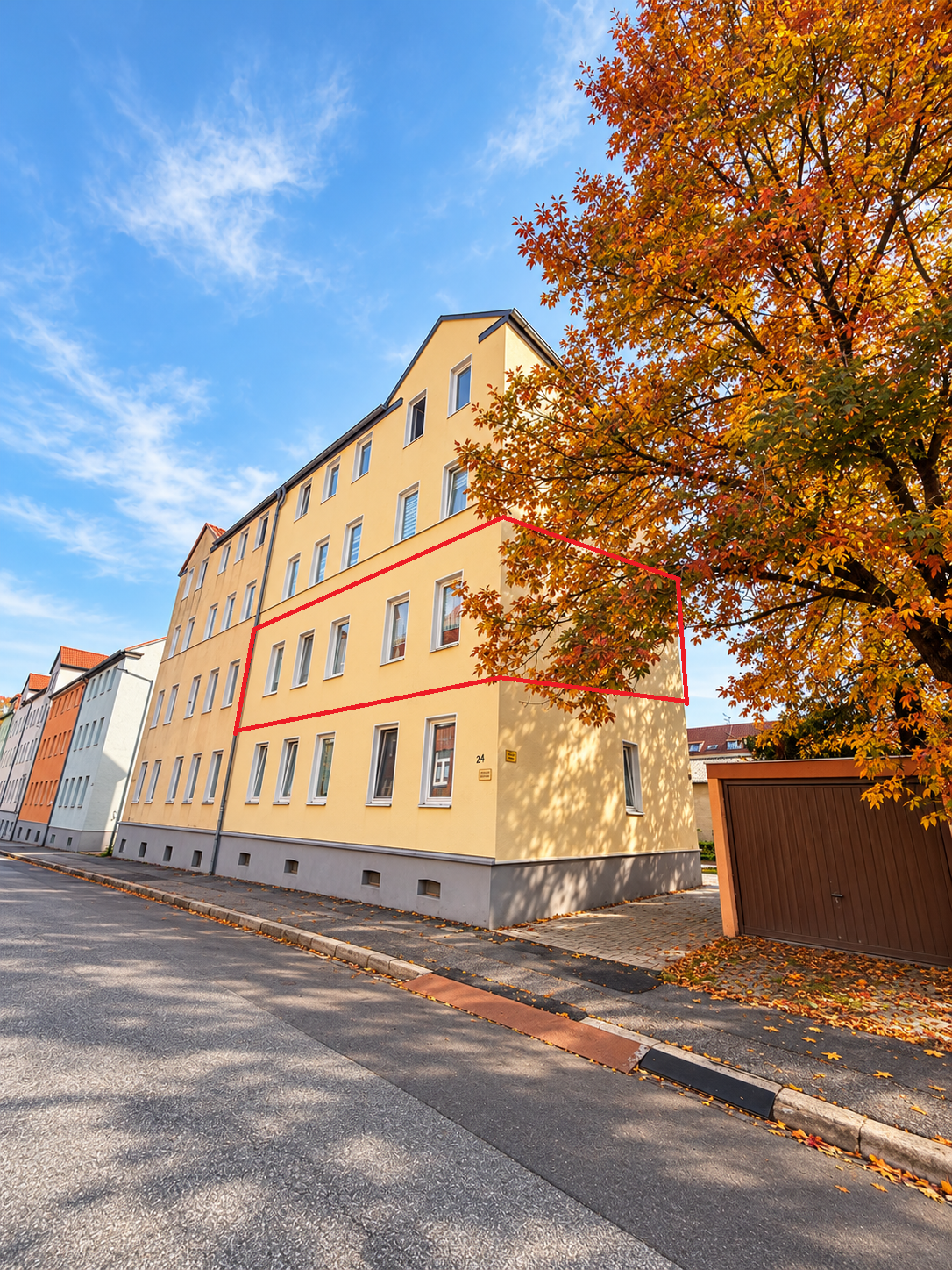 Solide Kapitalanlage für Einsteiger – großzügig geschnittene Wohnung im gepflegten 4-Parteienhaus