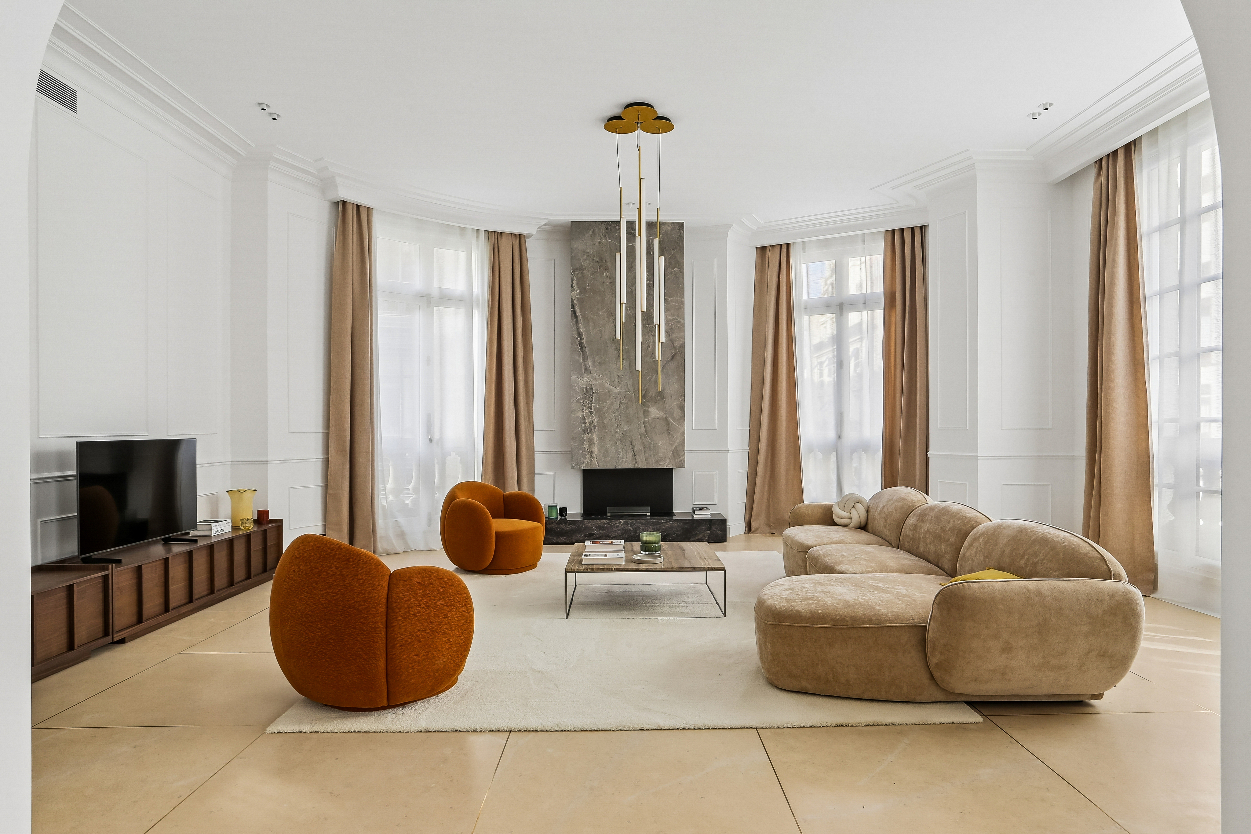 Appartement Familial & de Réception – 4 Suites Spacieuses – Champs-Élysées
