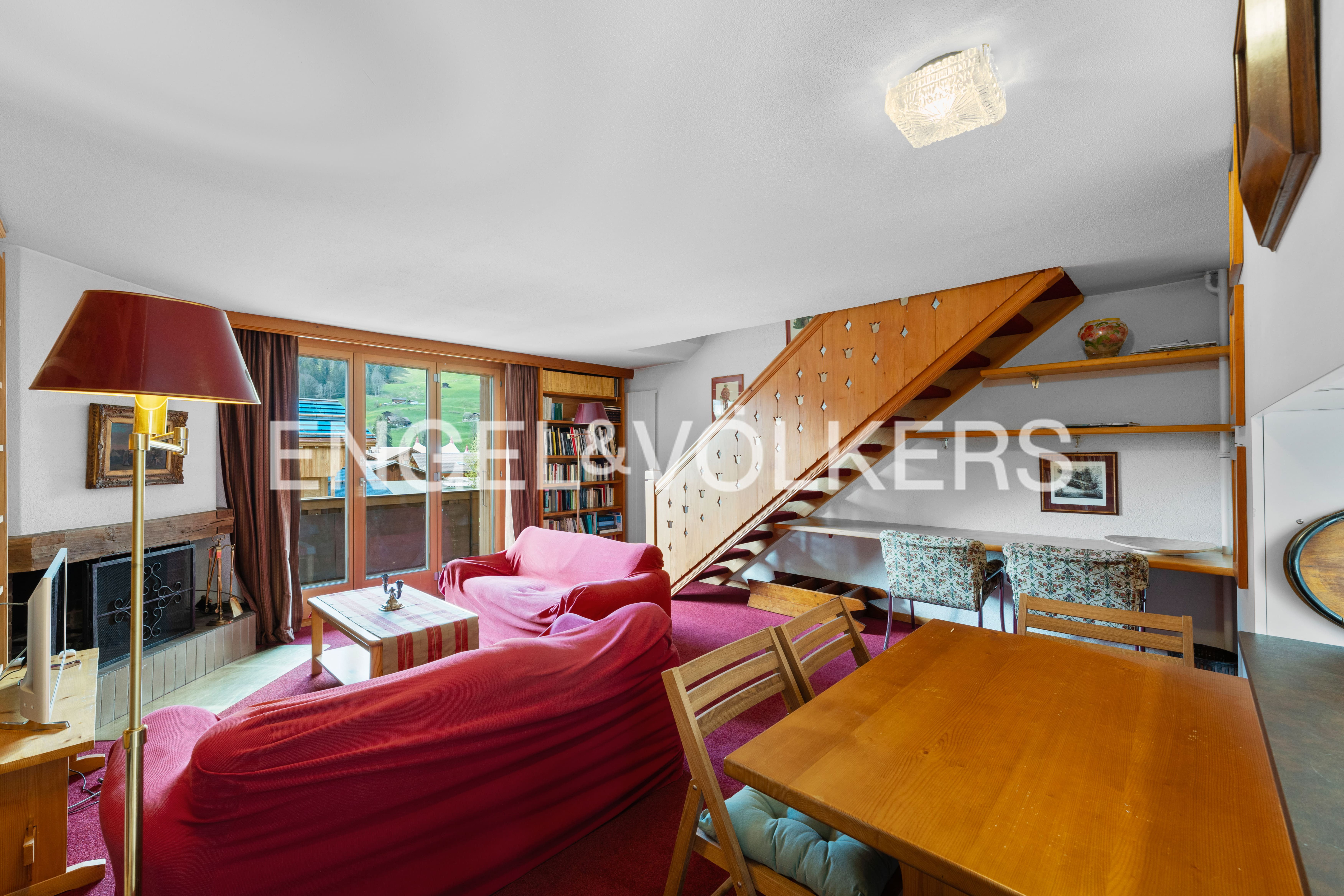 Cosy duplex apartment in the center of Gstaad