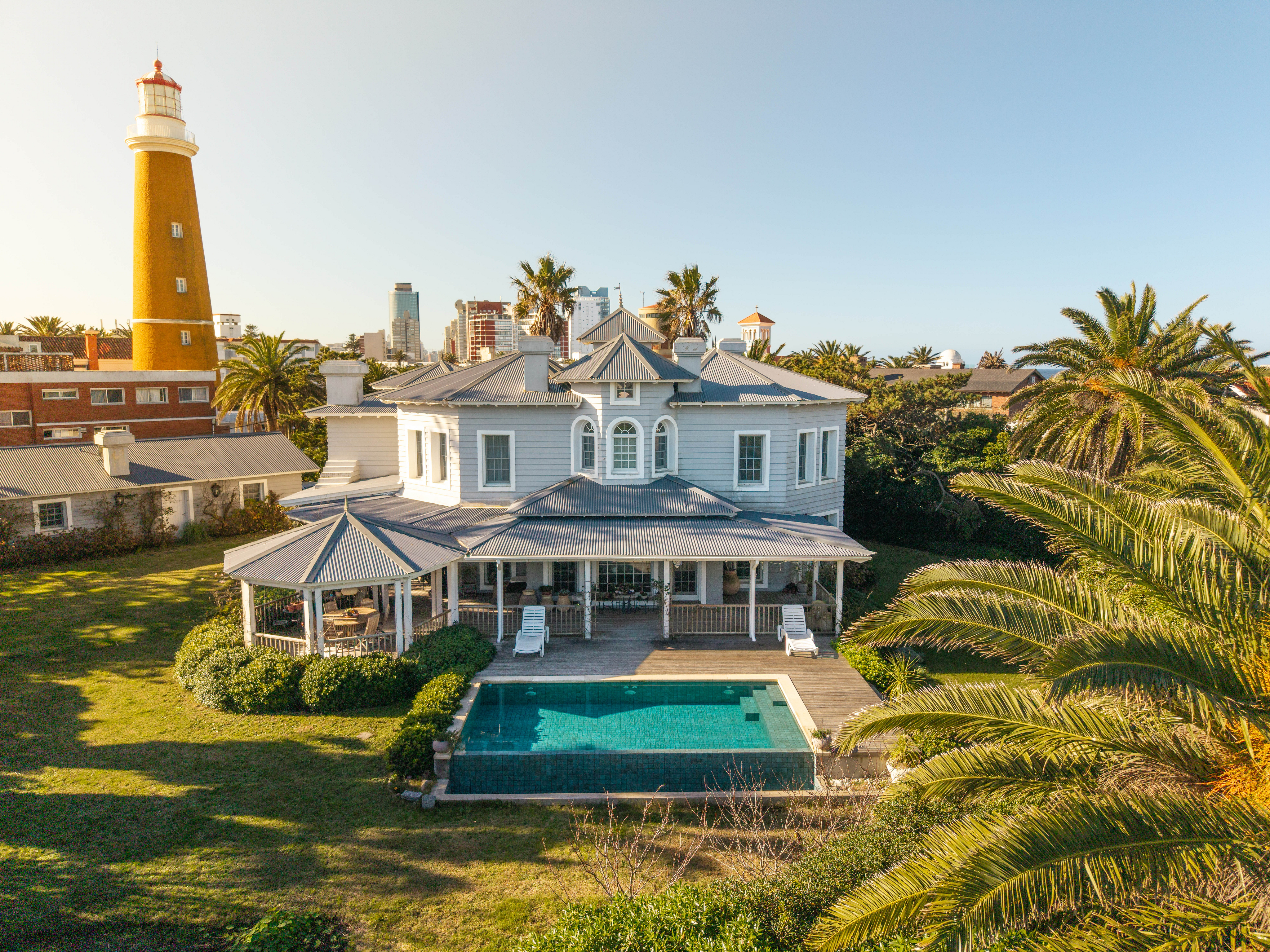Residencia única junto al faro de Punta del Este