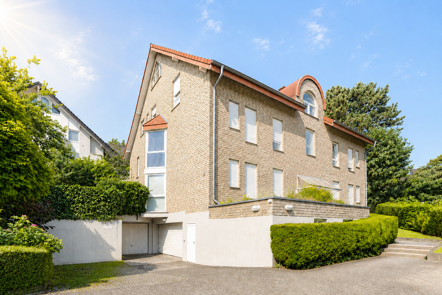 Sonnige Aussichten in Hoberge