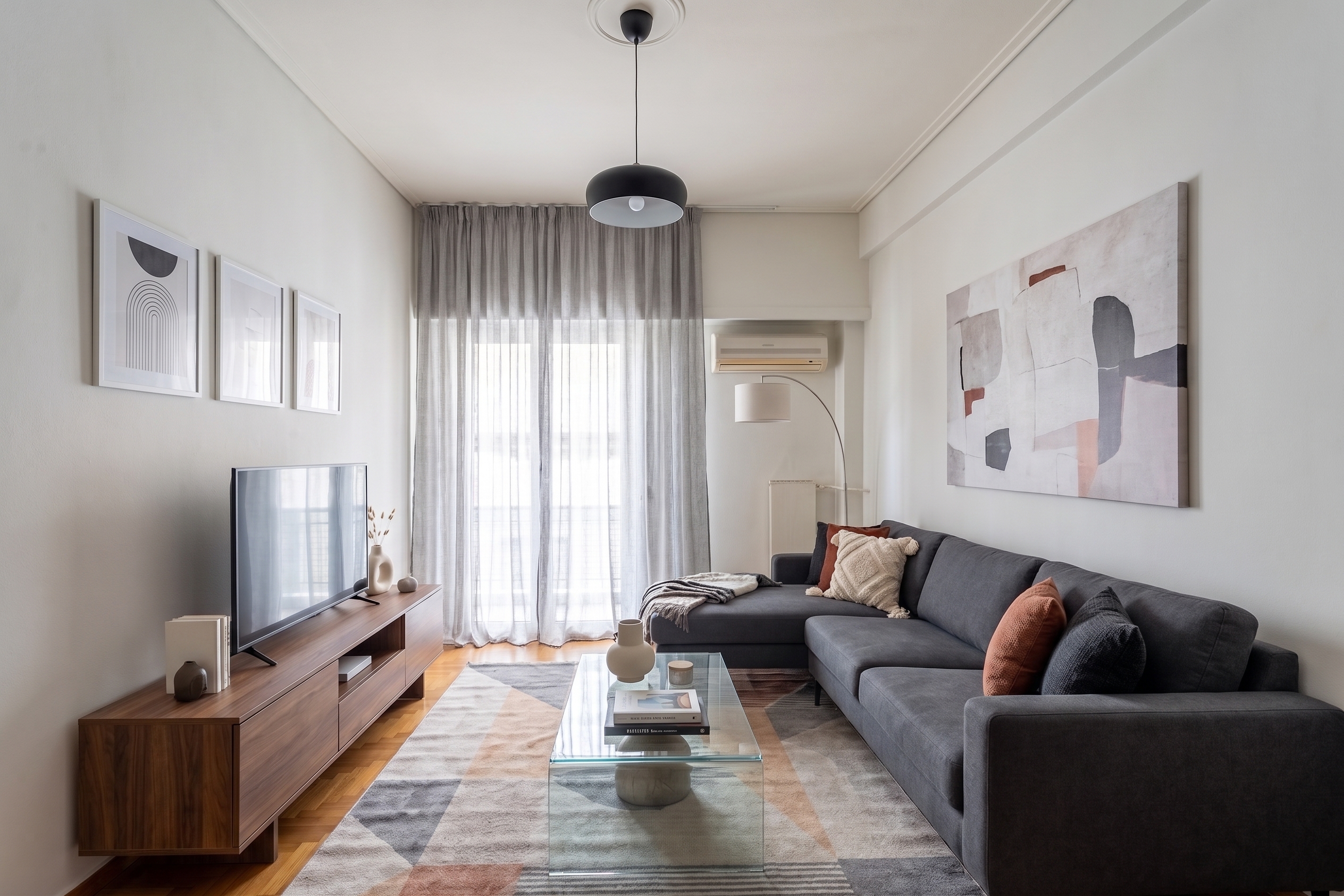 50 sq. m. apartment, ideal for investment in Pagrati [KI-modifiziert]