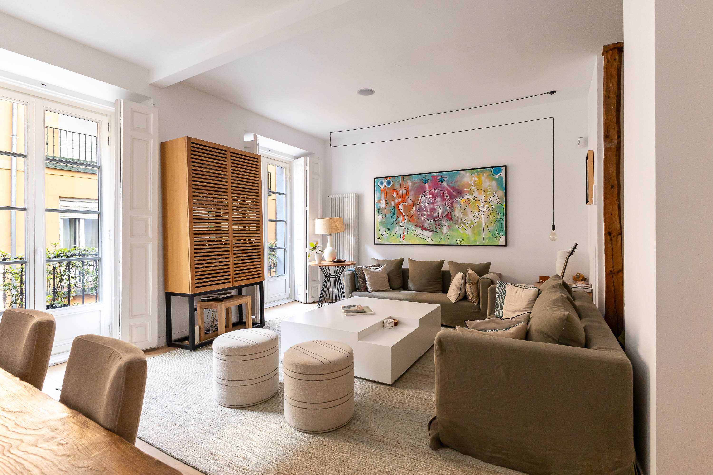 Magnificent renovated home with five balconies in the Barrio de las Letras.