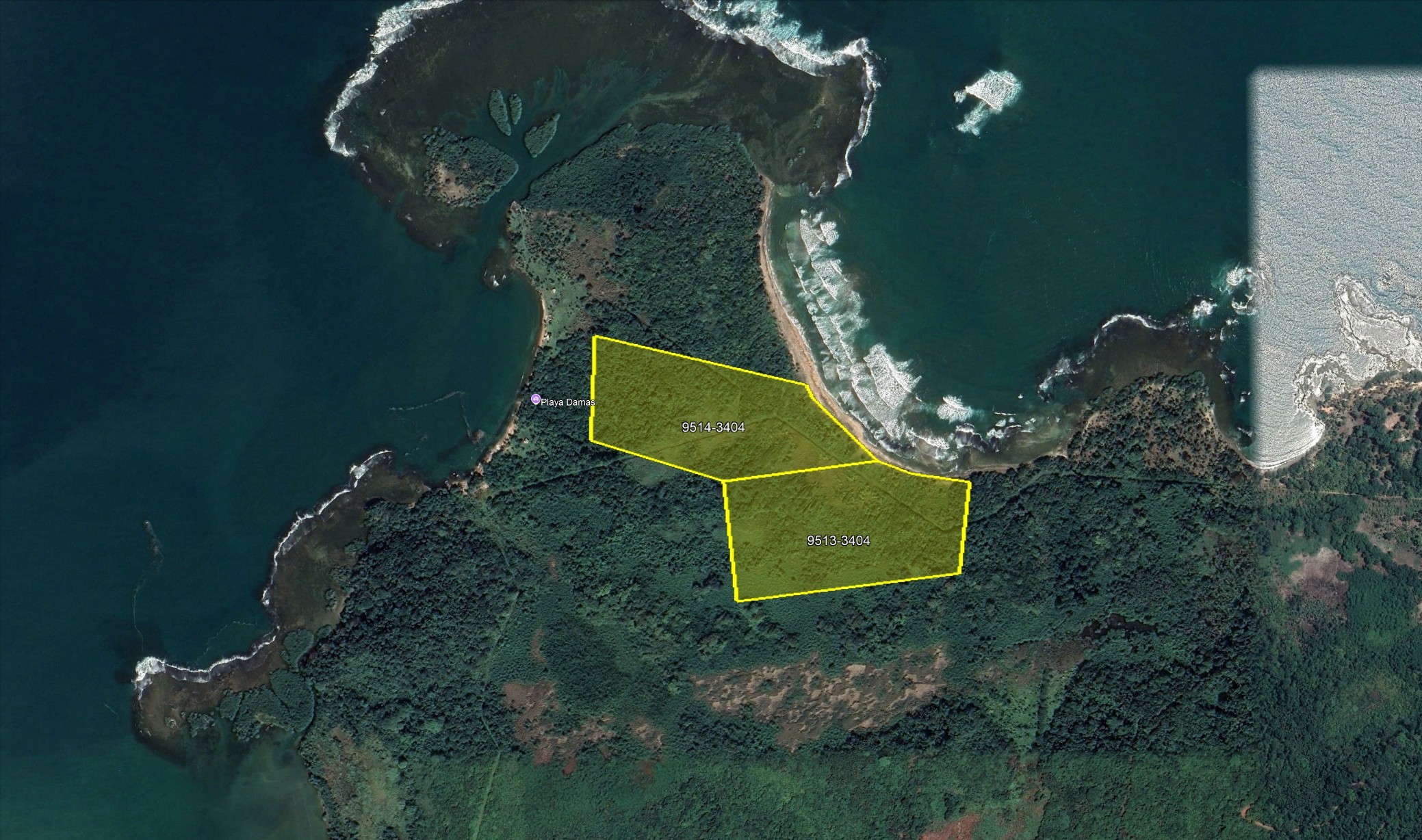 Oceanfront Land in Playa Damas – Costa Arriba, Colón