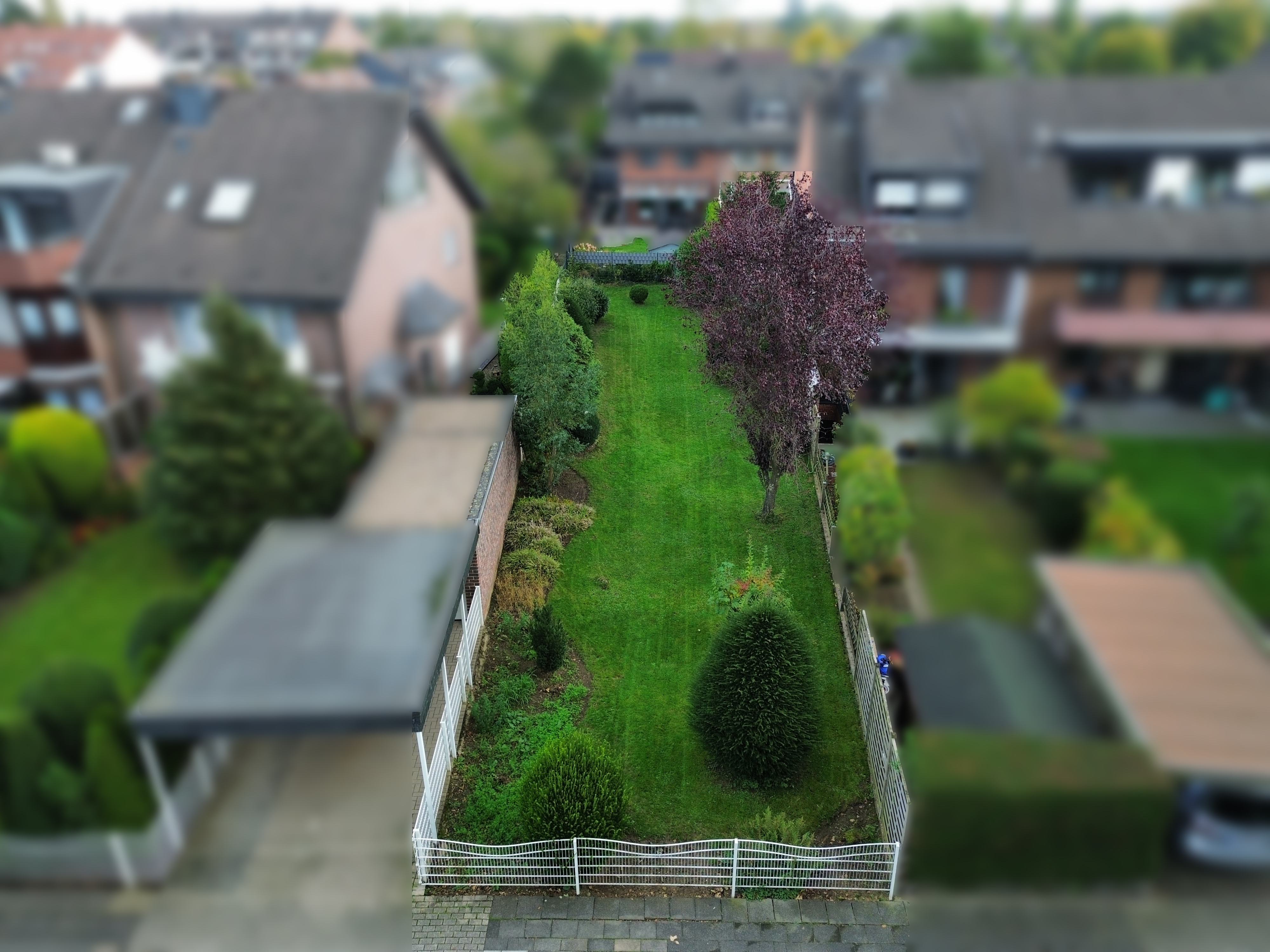Baugrundstück für ein Reihenendhaus / Bevorzugte Wohnlage in Schwafheim