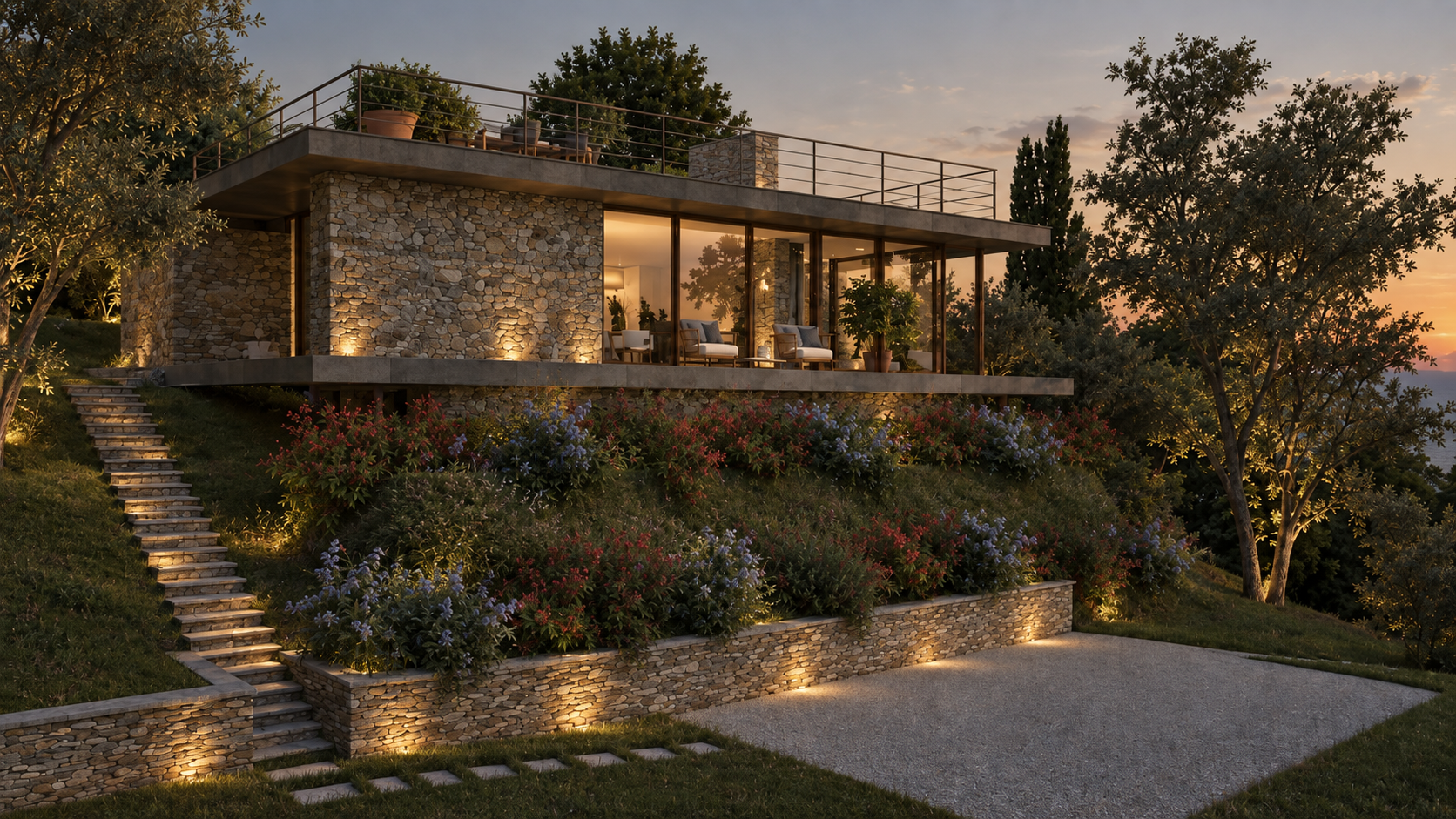 Pettenasco, Baugrundstück mit Seeblick und genehmigtem Projekt