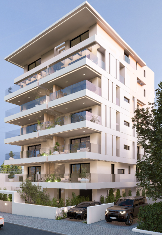 Contemporary high-end 2nd floor apartment in Alimos