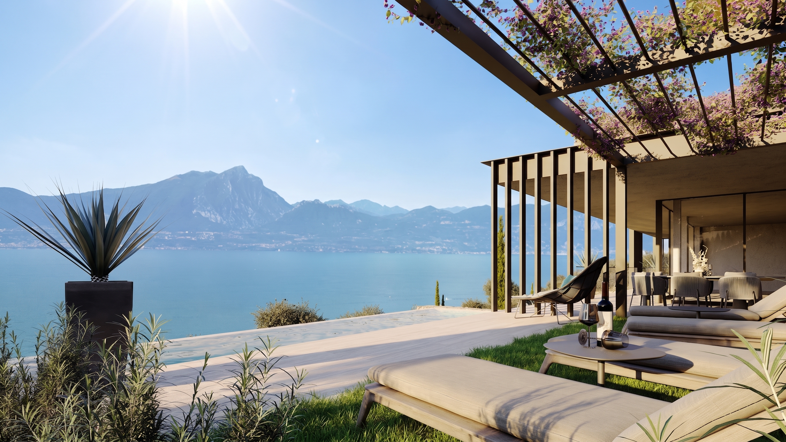 VILLA RIVIERA                                                                                                                        A retreat where Lake Garda becomes an extension of the home.