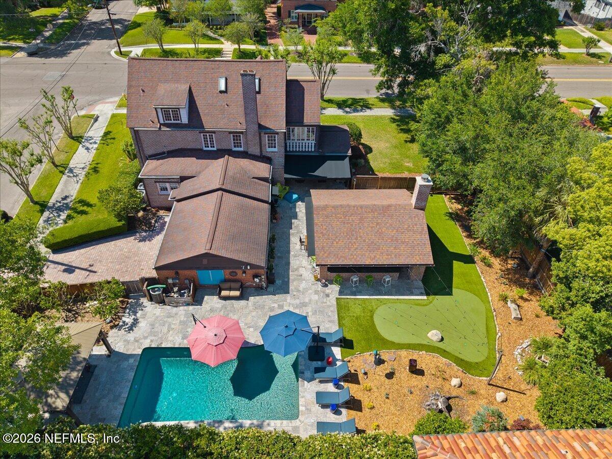Historic Avondale Tudor with Resort-Style Backyard