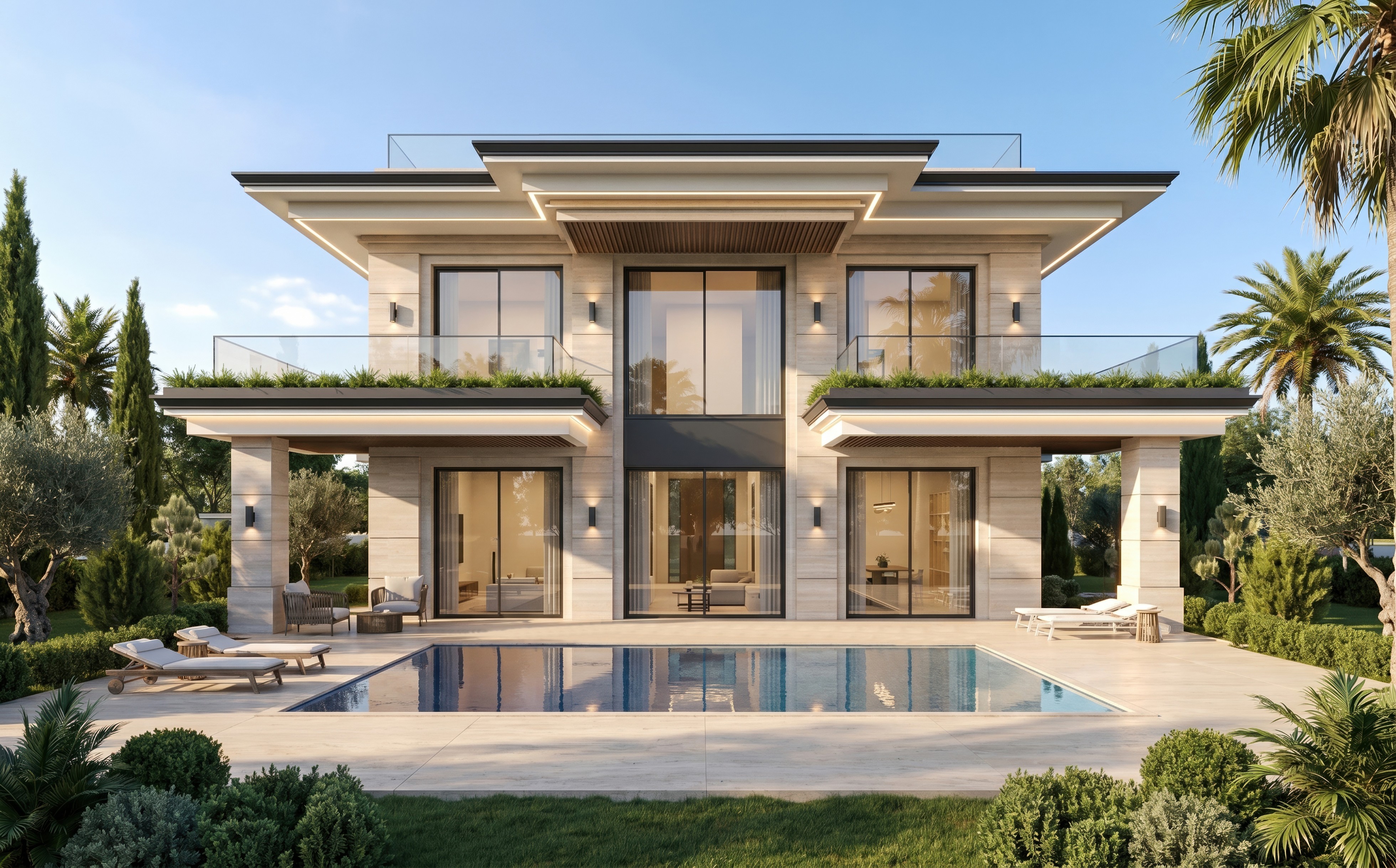 Turnkey Modern Designer Villa in Gated Community