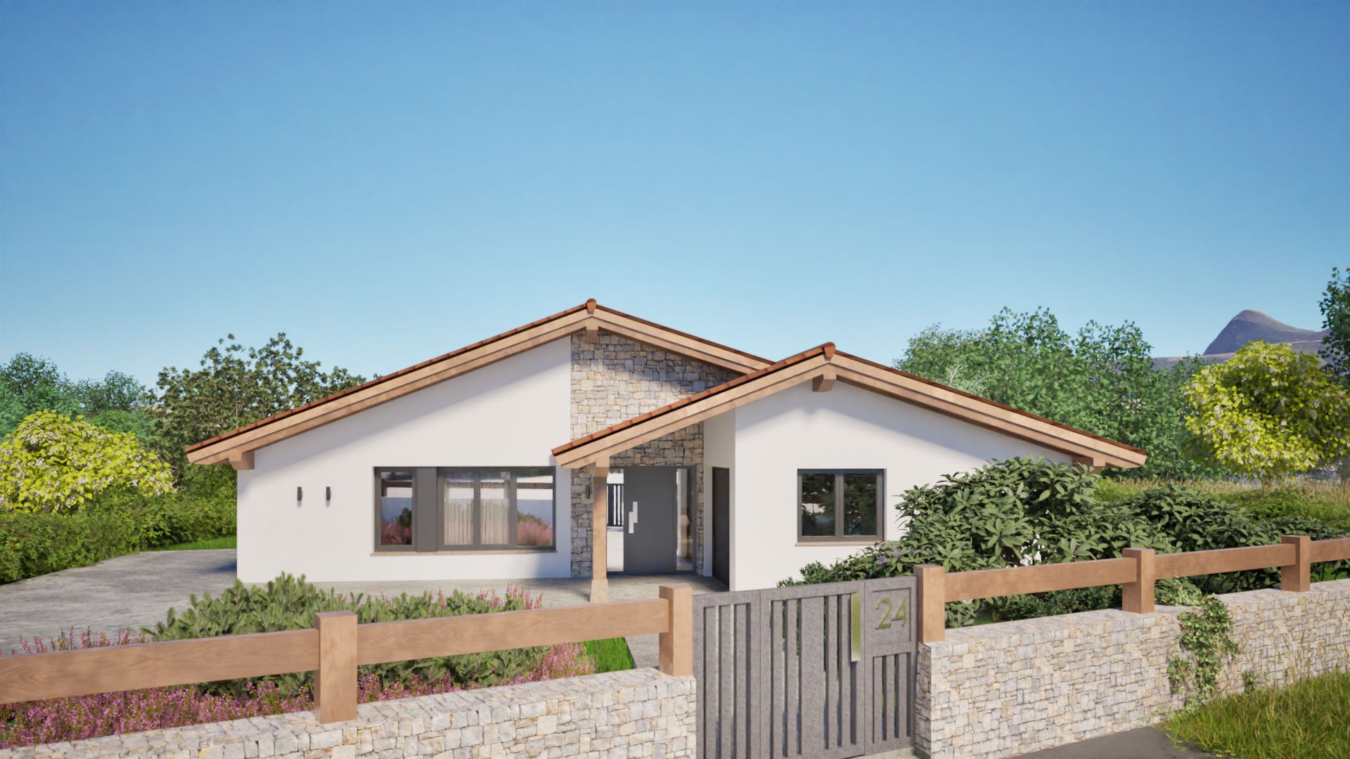 New construction chalet near Llanes. Chalet 7.