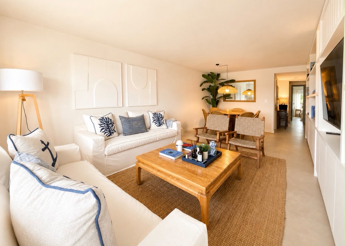 Renovated apartment steps from Montoya Beach