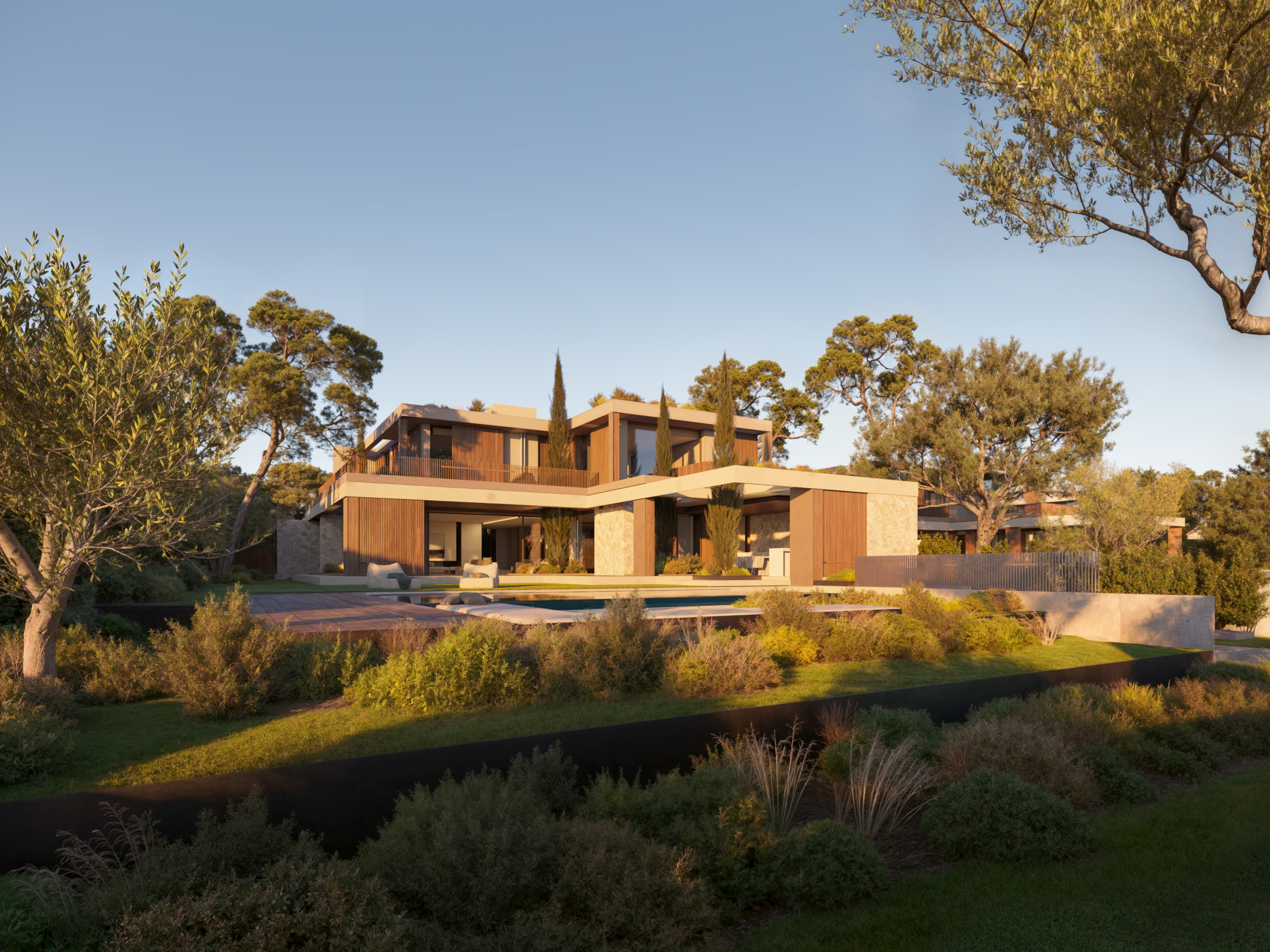 Exclusive newly built villa with private pool and panoramic sea views