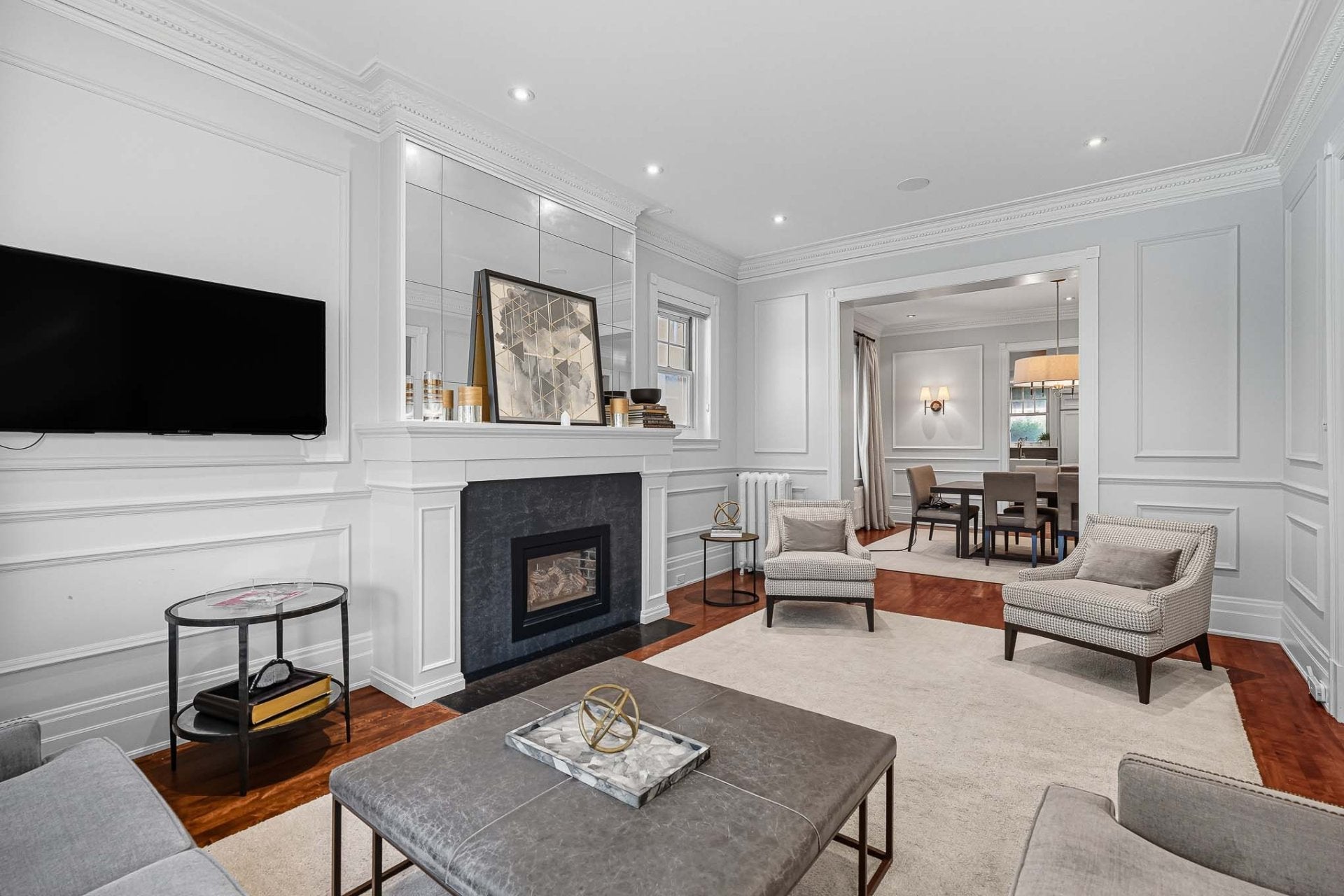 Impeccably maintained and thoughtfully renovated