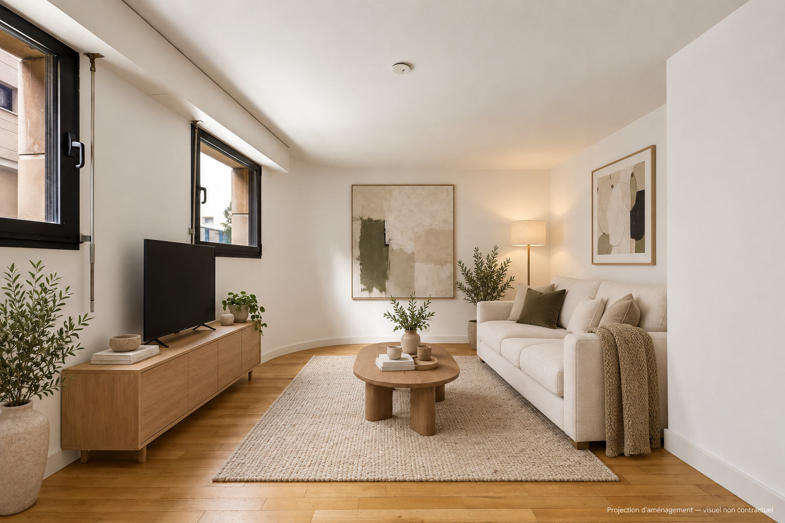 BUTTES-CHAUMONT – 1-BEDROOM WITH BALCONY, CELLAR AND PARKING