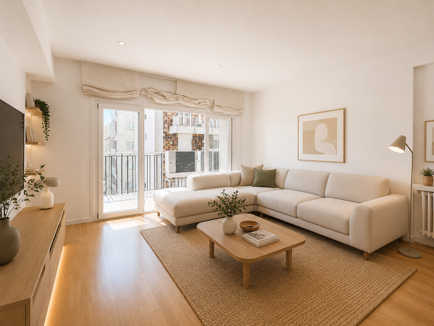 Familiar apartment with terrace in Girona's Eixample