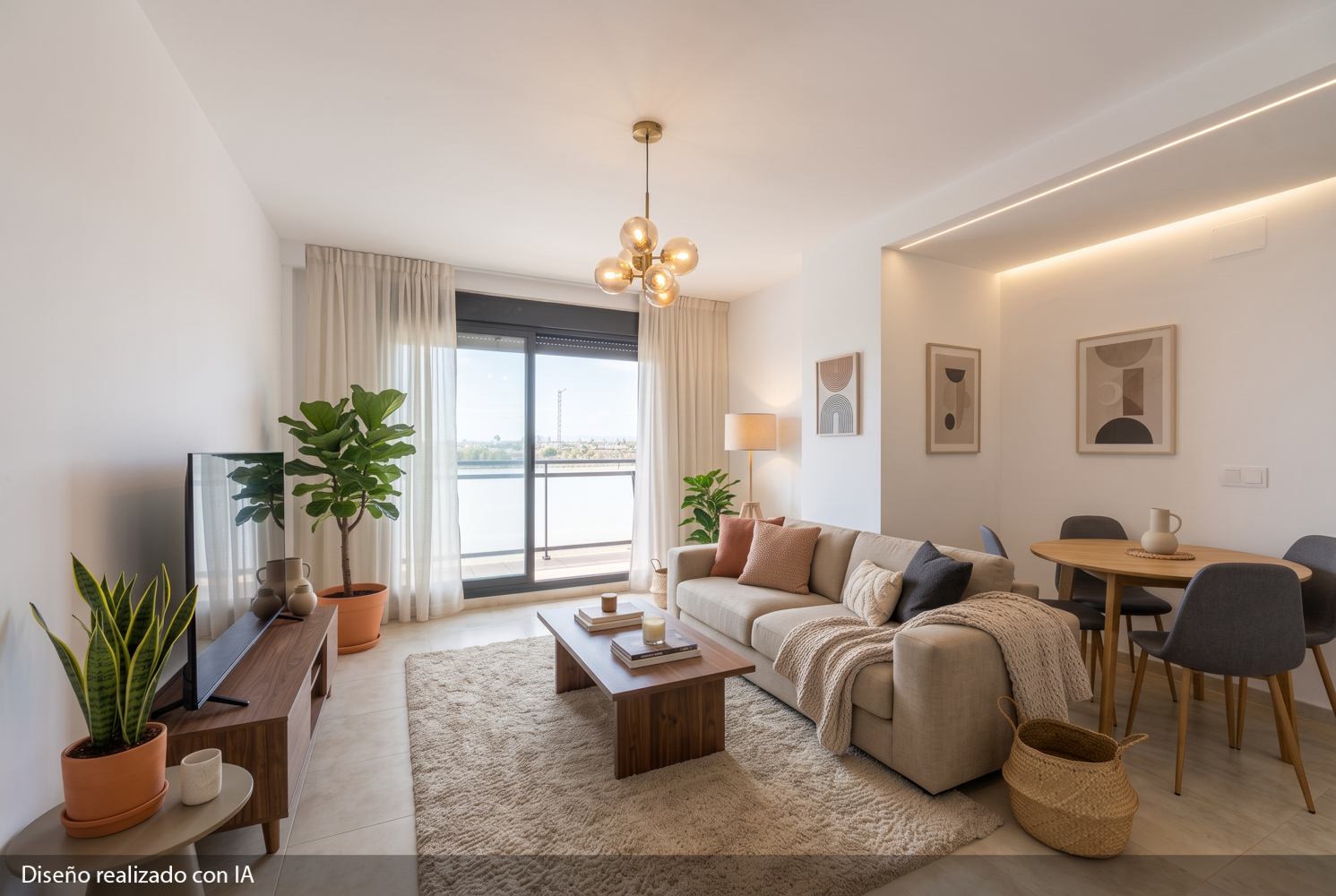 Penthouse, Vinaròs South Coast with sea views