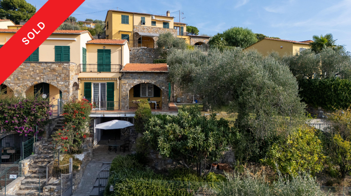 Authentic home among olives and sea