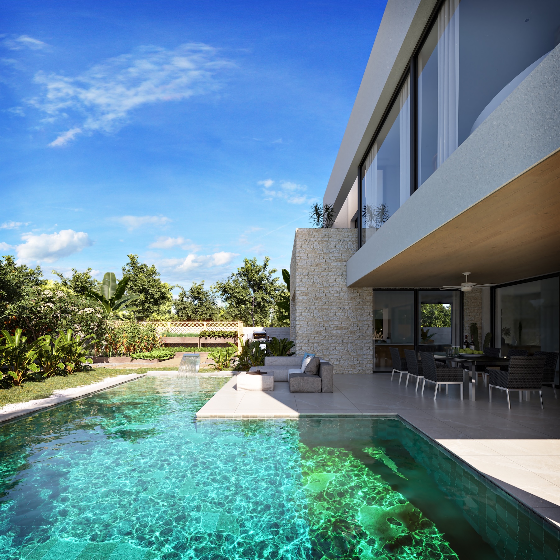 Luxury, well-being, and environmental awareness in your new villa