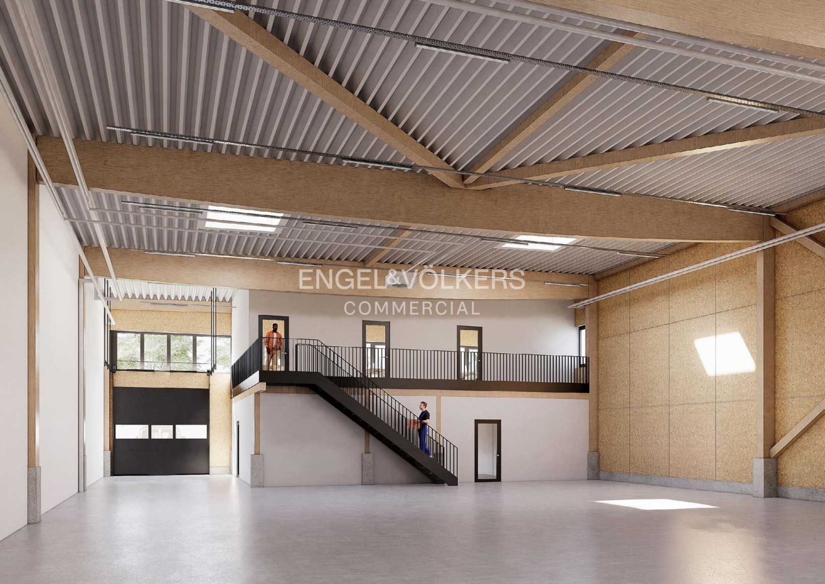 ESG-orientierter Neubau mit Hallen-, Service- und Mezzanineflächen