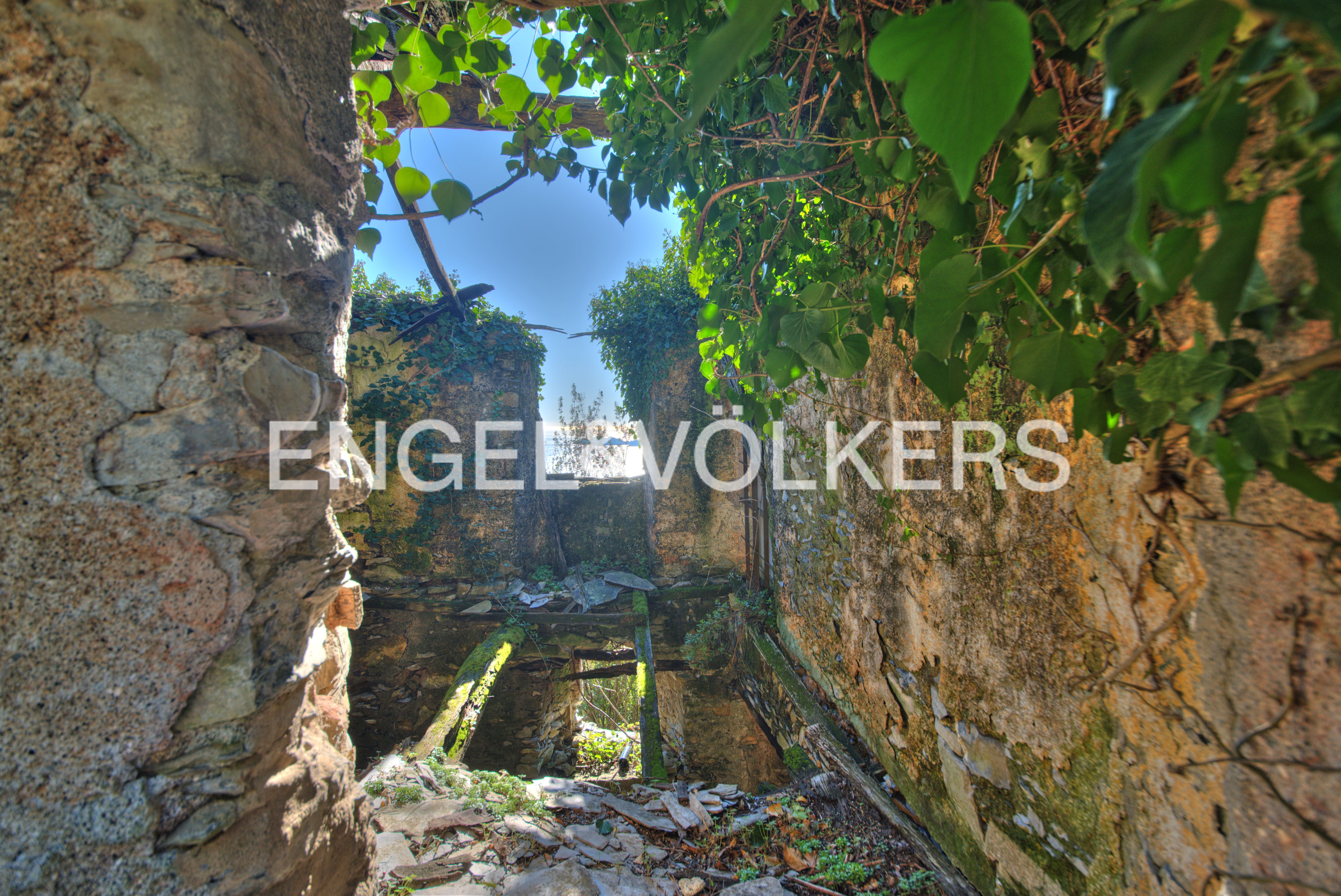 Rustikaler Meerblick