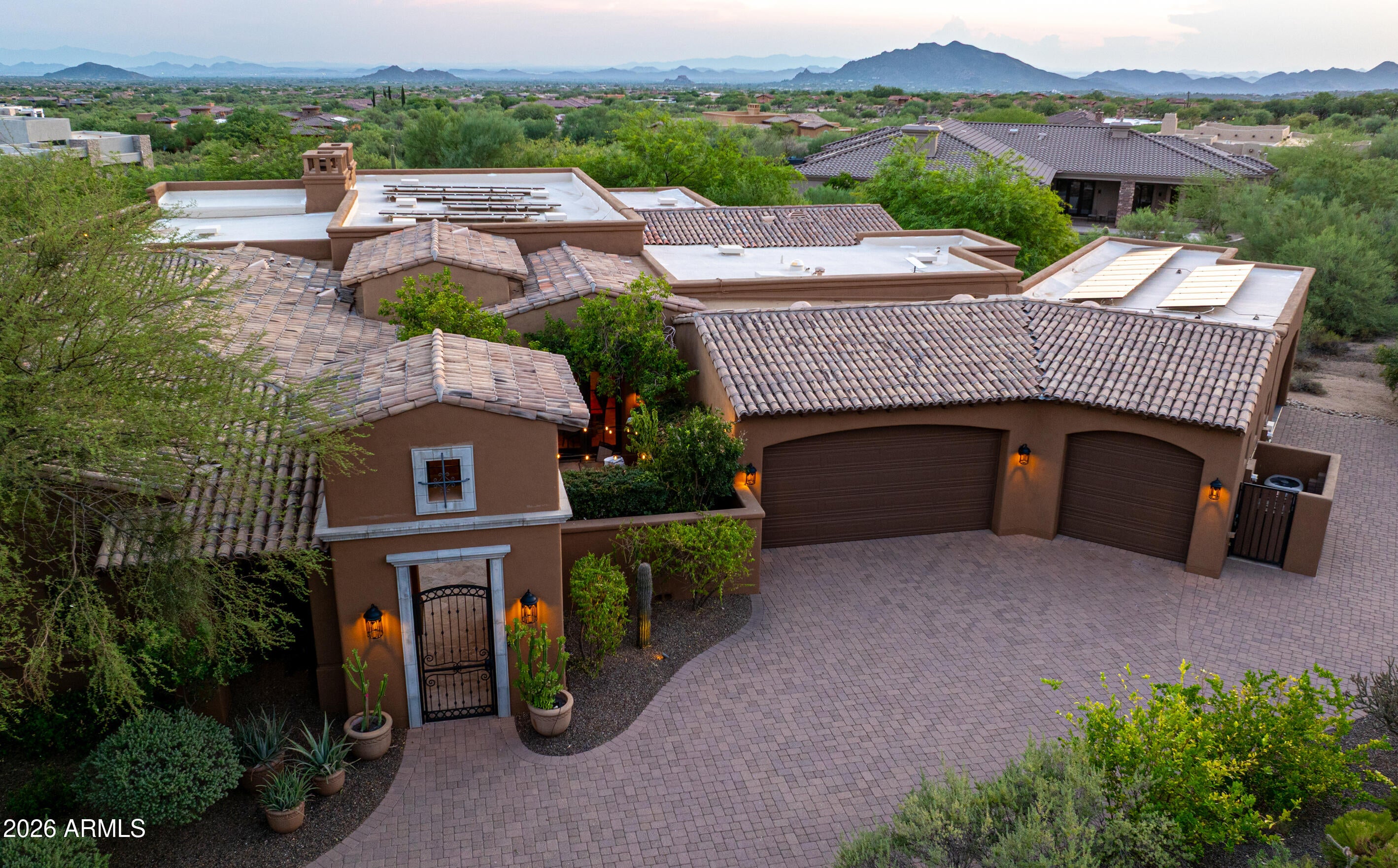 An Enchanting Desert Estate with Private Courtyard & Casita