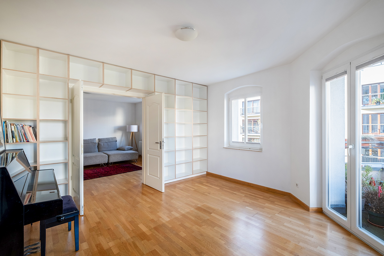 Familienwohung mit Südwest-Balkon nahe Arkonaplatz