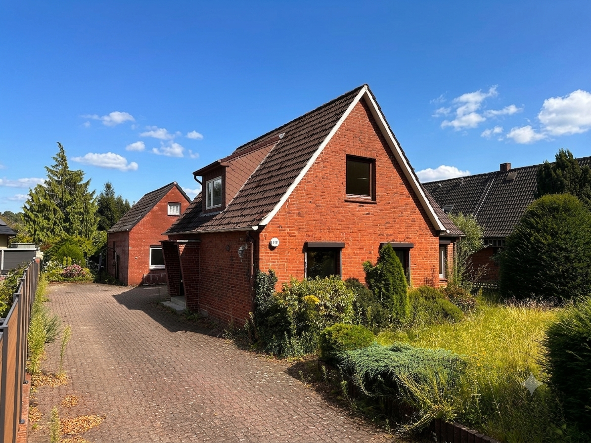 Charmanter Rotklinker mit Potenzial