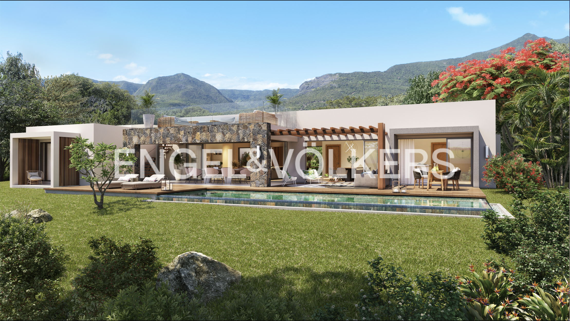 Majestic Villa with breath-taking sea and mountain views